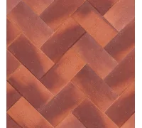 МАНЧЕСТЕР Бордо флэш, 200х100х50, клинкер тротуарный, ЛСР