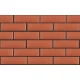 Красный радиусный лицевой полнотелый 250х120х65, 1NF, R-60, керамический кирпич Брест