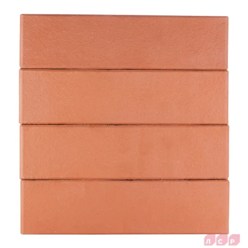 Красный лицевой полнотелый керамический кирпич производства ЛСР поштучно