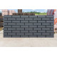 Кирпич керамический Black Premium Matte Красная Гвардия кирпичная кладка