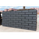Кирпич керамический Black Premium Matte Красная Гвардия кирпичная кладка 3