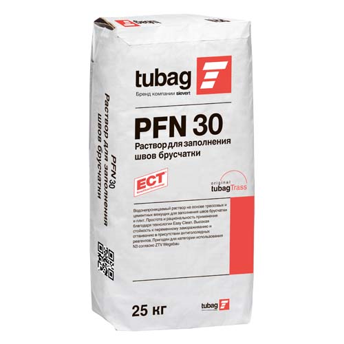 PFN30 tubag — раствор для заполнения швов брусчатки