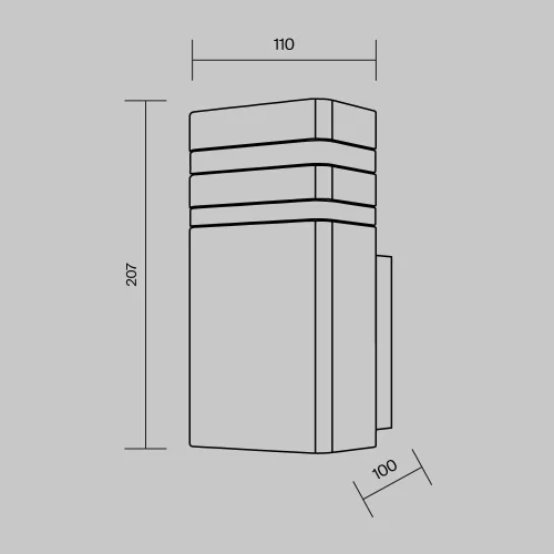 Купить Уличный настенный светильник Unter den Linden O578WL-01B - фото: 5