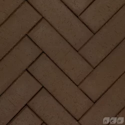 МЮНХЕН ЛОНГ коричневый, клинкер тротуарный, ЛСР