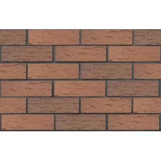 Кирпич керамический СВЕТЛО-КОРИЧНЕВЫЙ ФЛЭШ, поверхность рустик, ЛСР