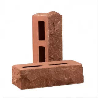 Кирпич облицовочный гиперпрессованный пустотелый тычковый «Дикий камень» КЛИНКЕР КСПБ4