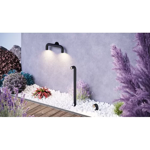 Купить Уличный настенный светильник Sleek O477WL-L4GF3K - фото: 9