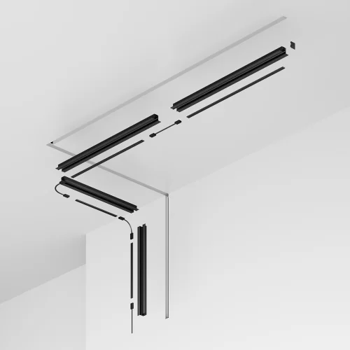 Купить Профиль 2м Exility IP встраиваемый черный O-TR002BF-P-B2M - фото: 4