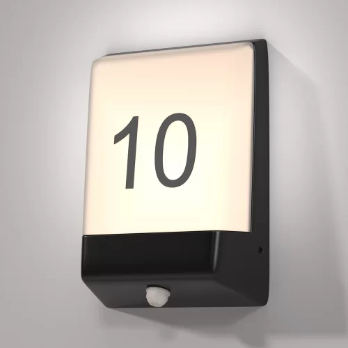 Купить Уличный настенный светильник Row O448WL-L9GF3KSR