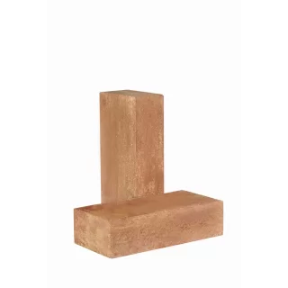 Кирпич облицовочный гиперпрессованный  полнотелый гладкий серо-коричневый КСЛГ15