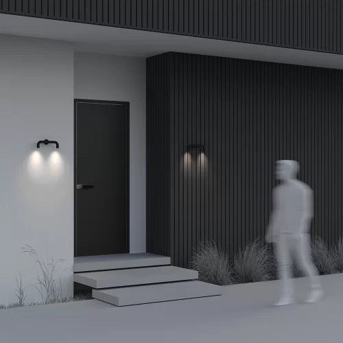 Купить Уличный настенный светильник Sleek O477WL-L4GF3K - фото: 4