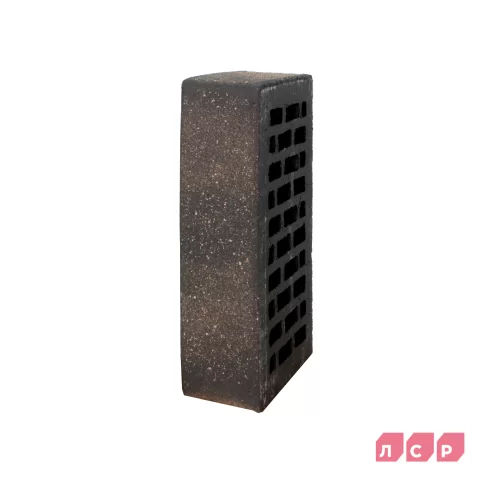 Кирпич керамический ГРАФИТОВЫЙ с посыпкой, поверхность гладкая, ЛСР