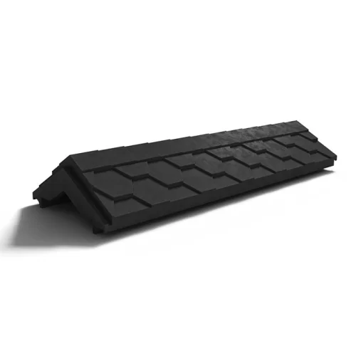 Купить Парапет полимеркомпозитный с посадкой 130мм на полкирпича, чёрный, EVEREST