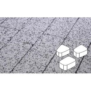 Плитка тротуарная в форме - Веер 146х118 / 109х118 / 88х118