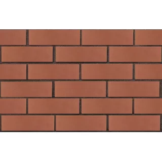 Кирпич керамический ТЁМНО-КРАСНЫЙ, поверхность гладкая, ЛСР
