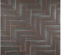 ФРАНКФУРТ ЛОНГ коричневый серебро клинкер тротуарный, ЛСР