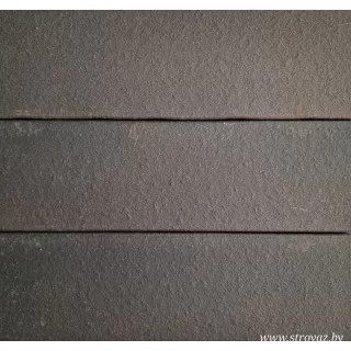 Плитка фасадная клинкерная керамическая ТИТАН графит