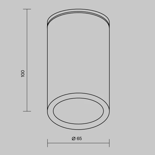 Купить Уличный потолочный светильник Roll O307CL-01B - фото: 5