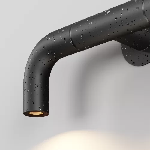 Купить Уличный настенный светильник Sleek O477WL-L4GF3K - фото: 3