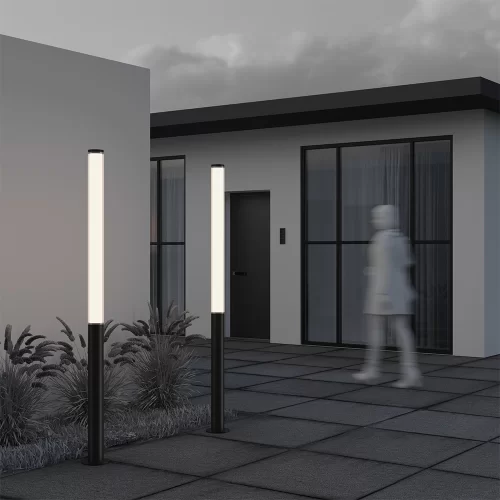 Купить Садово-парковый светильник Ginza O041FL-L100B3K - фото: 4