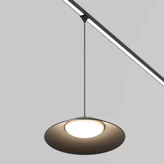 Уличный трековый светильник Campana Elasity IP 3000К 12Вт 120° черный O-TR01-1-P-12WB3K