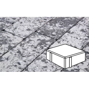 Плитка тротуарная в форме - Квадрат 100х100 толщиной 60,80,100мм