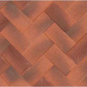 ОКСФОРД Умбра красный флэш, клинкер тротуарный, ЛСР