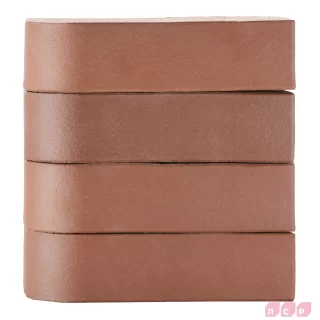 Кирпич керамический КОРИЧНЕВЫЙ полнотелый радиусный , R-60, поверхность гладкая, ЛСР