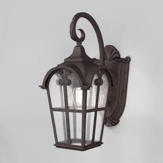 Уличный настенный светильник Albion O413WL-01BZ