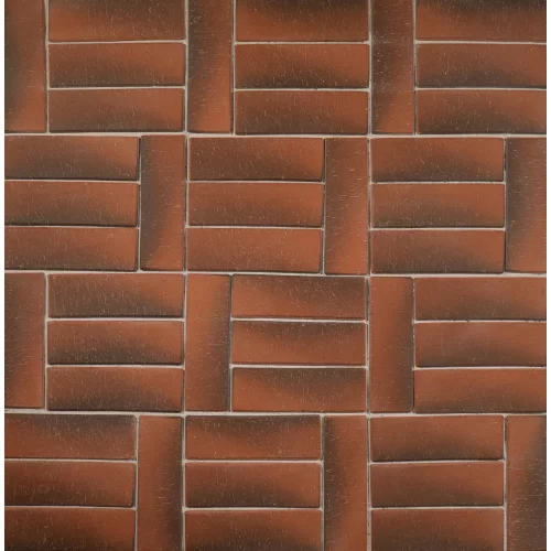 ОКСФОРД ЛОНГ красный умбра клинкер тротуарный, ЛСР