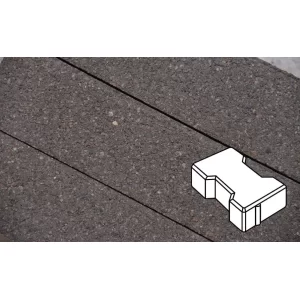 Плитка тротуарная в форме Катушка 200х165