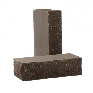 Кирпич облицовочный гиперпрессованный полнотелый тычковый "Гранит" ГРАФИТ КСЛТ6