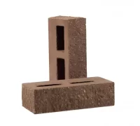 Кирпич облицовочный гиперпрессованный пустотелый тычковый «Гранит» ШОКОЛАД КСПТ5
