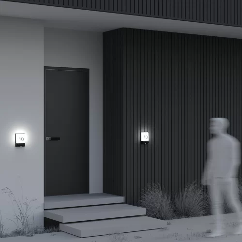 Купить Уличный настенный светильник Row O448WL-L9GF3KSR - фото: 4