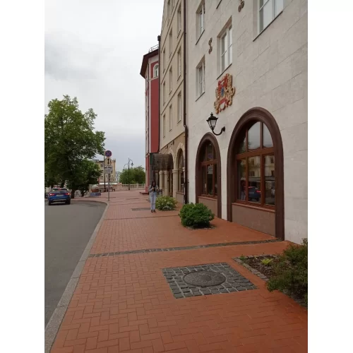 Купить ЛОНДОН красный, 200х100х50, клинкер тротуарный, ЛСР - фото: 1