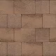 Купить Польская плитка тротуарная коричневая, 250х250х60, Umbriano, Semmelrock