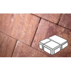 Плитка тротуарная в форме - Старый город 260х160 /160х160/ 100х160
