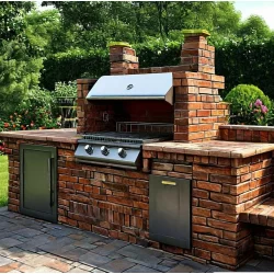 Клинкерный кирпич: оптимальный выбор для облицовки фасадов, печей, каминов, зон барбекю и возведения столбиков забора.