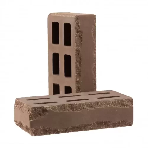 Купить Кирпич облицовочный гиперпрессованный пустотелый тычковый «Зигзаг» ШОКОЛАД КСПЕ5-Ф