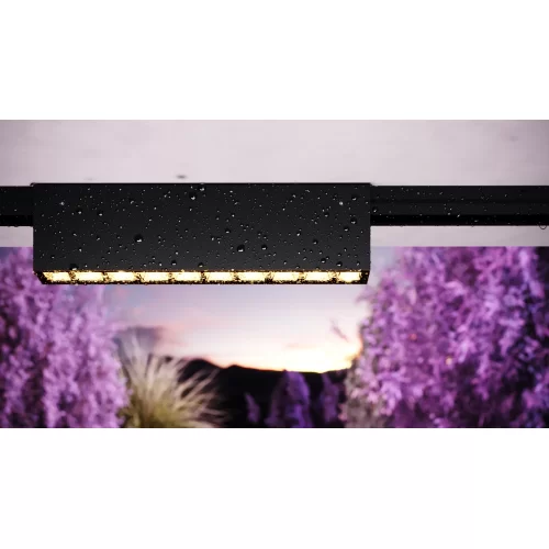 Уличный трековый светильник Points Elasity IP 3000К 10Вт 45° черный O-TR01-2-S-10WB3K — фото 14, Светильники для уличной трековой системы освещения Elasity IP, Maytoni