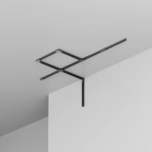 Купить Профиль 2м Elasity IP накладной черный O-TR001-P-B2M - фото: 3