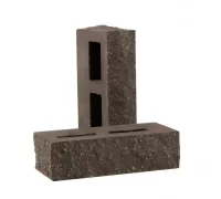 Кирпич облицовочный гиперпрессованный пустотелый тычковый «Гранит» ГРАФИТ КСПТ6