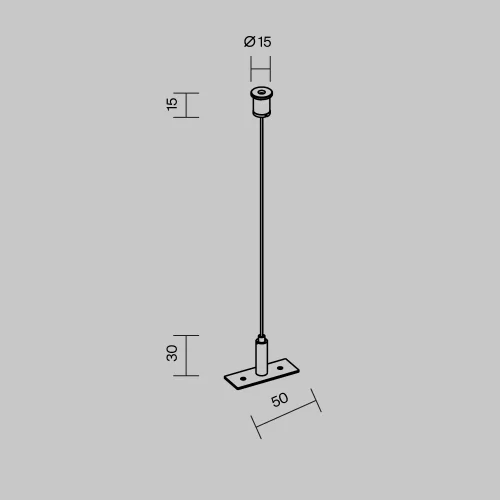 Купить Гибкий подвес для уличной трековой системы Elasity IP O-TR001-PW-H2M - фото: 6