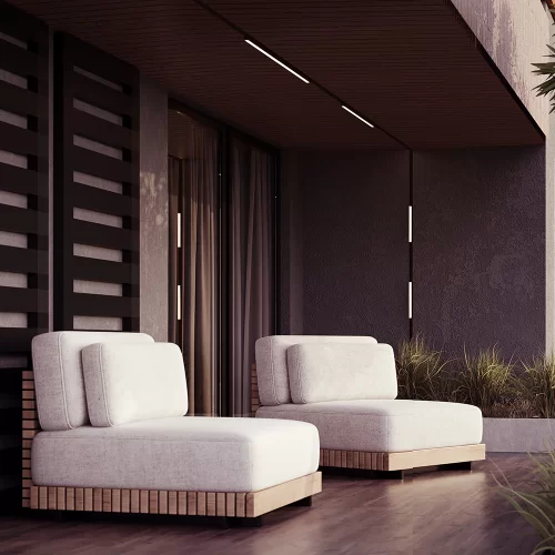 Купить Уличный трековый светильник Basis Exility IP 4000К 24Вт 120° черный O-TR02-1-S-24WB4K - фото: 7