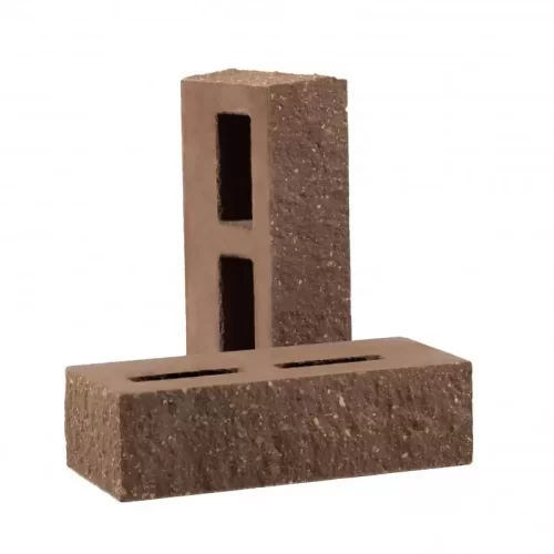 Купить Кирпич облицовочный гиперпрессованный пустотелый тычковый «Гранит» ШОКОЛАД КСПТ5