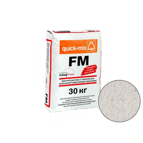 Купить Цветная смесь (фуга) для заделки швов алебастрово-белая, FM-A Quickmix