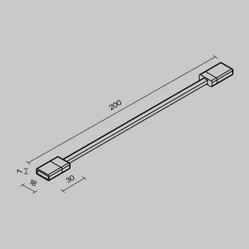 Купить Гибкий коннектор для токоведущей ленты Exility IP черный O-TR002-SC - фото: 4