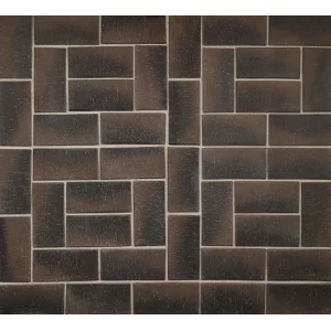 ГАМБУРГ коричневый бордо клинкер тротуарный, ЛСР