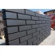 Кирпич керамический Black Premium Matte Красная Гвардия кирпичная кладка 2