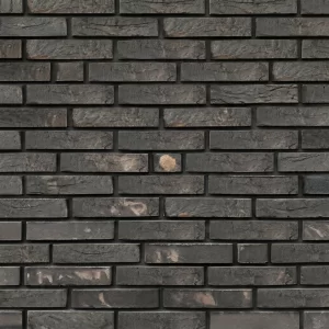 Гамма чёрная,  BakSteen, кирпич ручной формовки